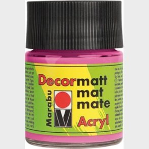 Decormatt Acryl - 50 Ml - L. Pink - Marabu