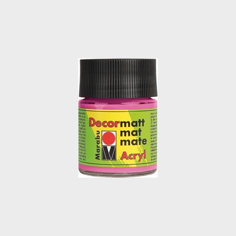 Decormatt Acryl - 50 Ml - L. Pink - Marabu