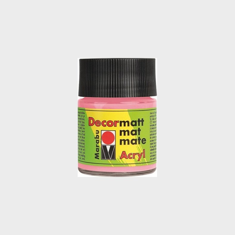 Decormatt Acryl - 50 Ml - Rosa - Marabu