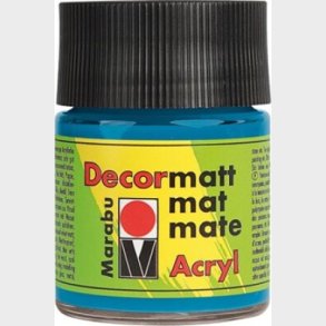Decormatt Acryl - 50 Ml - Cyan Bl - Marabu