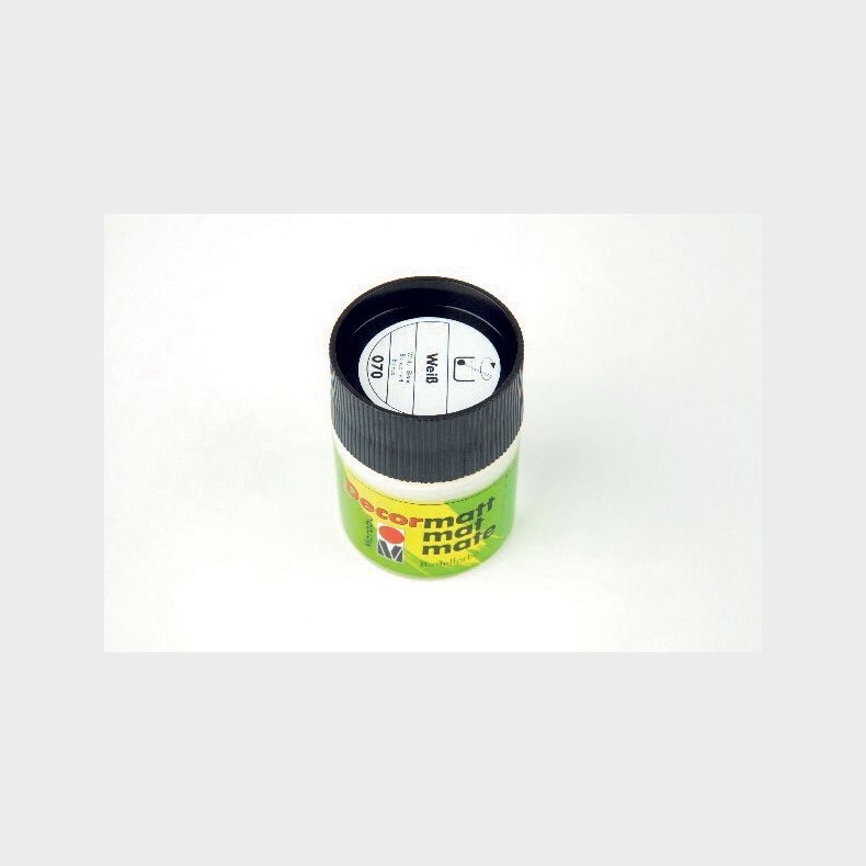 Decormatt Acryl - 50 Ml - Hvid - Marabu