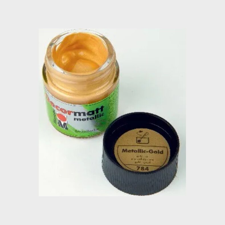 Decormatt Acryl - 50 Ml - Metallic Guld - Marabu