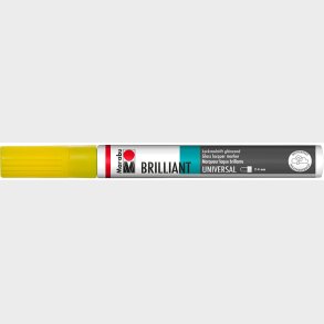 Marabu - Brilliant Painter Pen - 019 Gul - 2-4 Mm