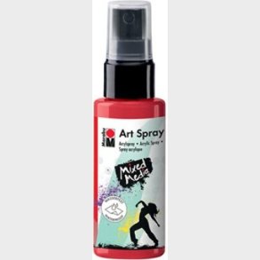 Marabu - Art Spray - Akryl Spraymaling - Rd - 50 Ml
