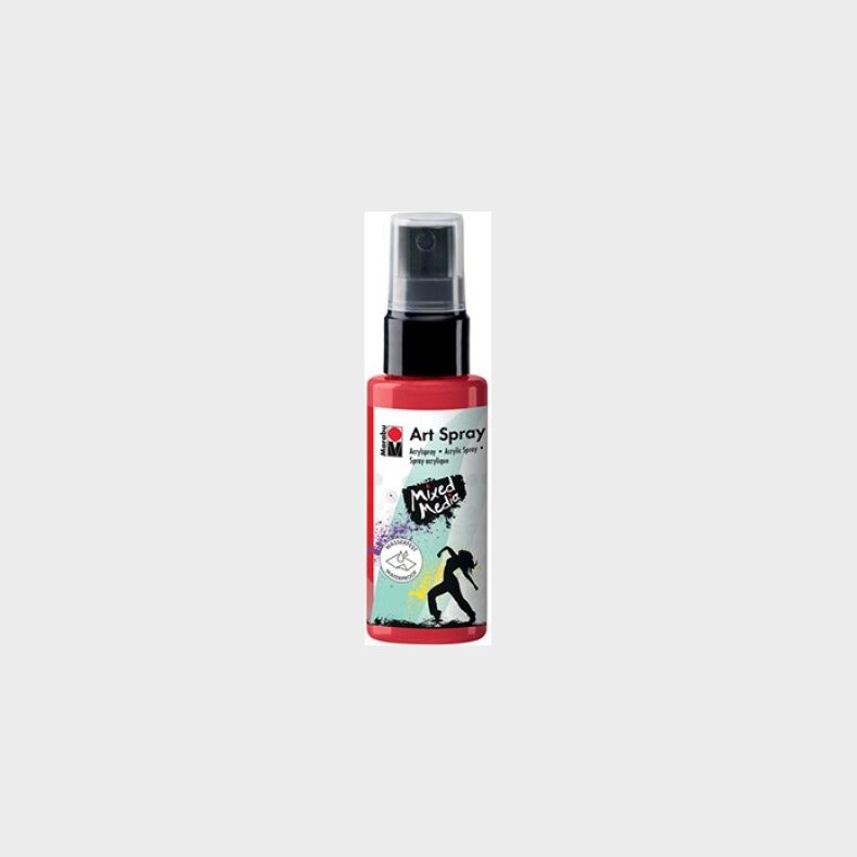 Marabu - Art Spray - Akryl Spraymaling - Rd - 50 Ml
