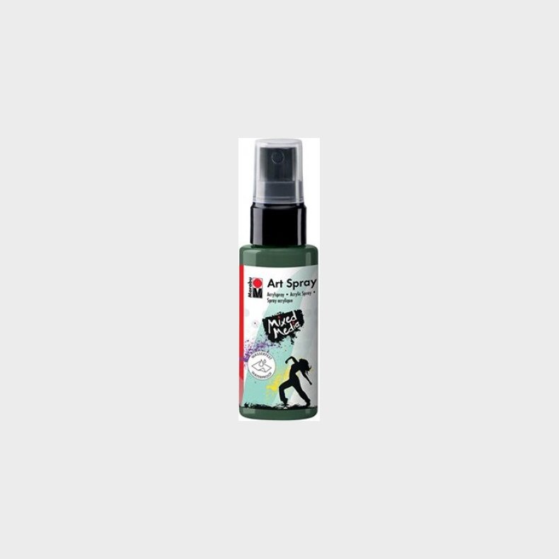 Marabu - Art Spray - Akryl Spraymaling - Khaki - 50 Ml