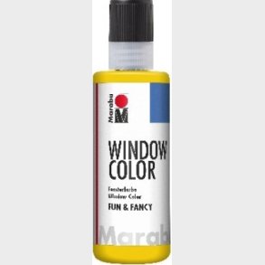 Marabu - Fun & Fancy - Vinduesmaling - 80 Ml - Gul