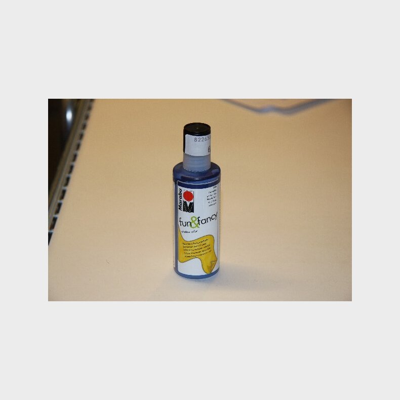 Marabu - Fun &amp; Fancy - Vinduesmaling - 80 Ml - Mrkebl