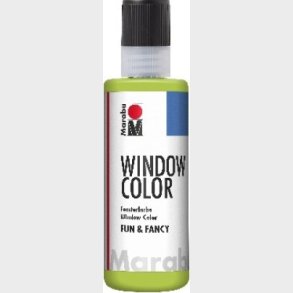 Marabu - Fun & Fancy - Vinduesmaling - 80 Ml - Vrgrn