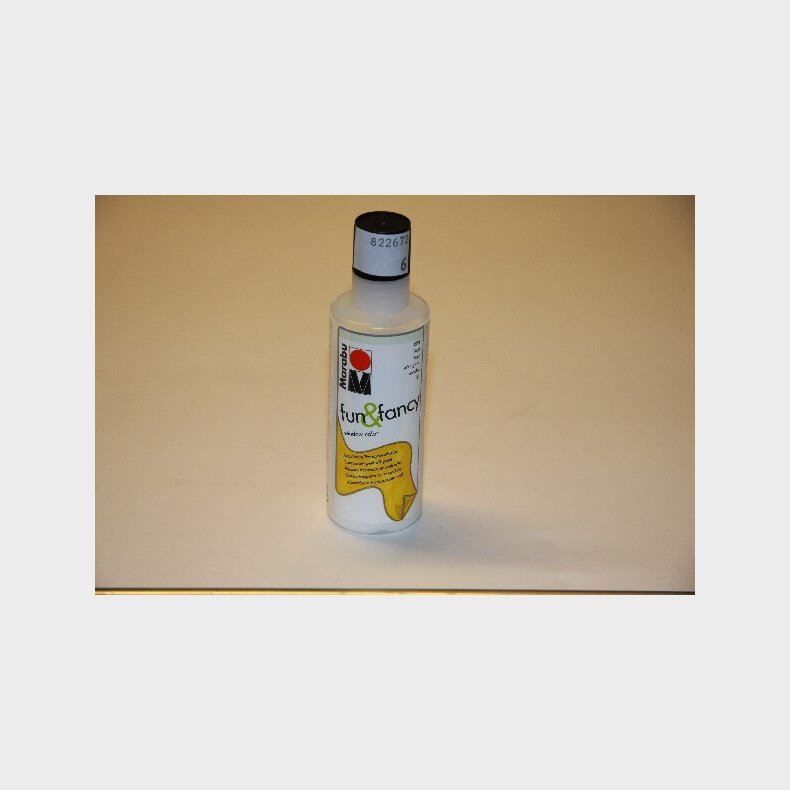 Marabu - Fun &amp; Fancy - Vinduesmaling - 80 Ml - Frost