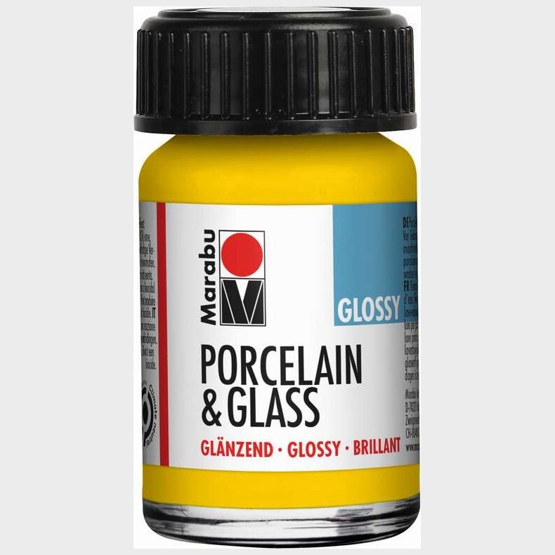 Porcelain 15ml 220 Sol Gul - 11050039220 - Marabu