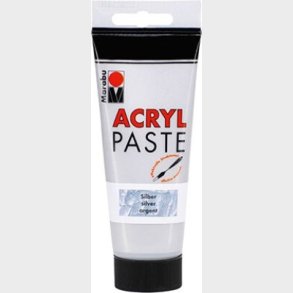 Strukturpasta Akryl - Acryl Paste - Slv - 100 Ml - Marabu