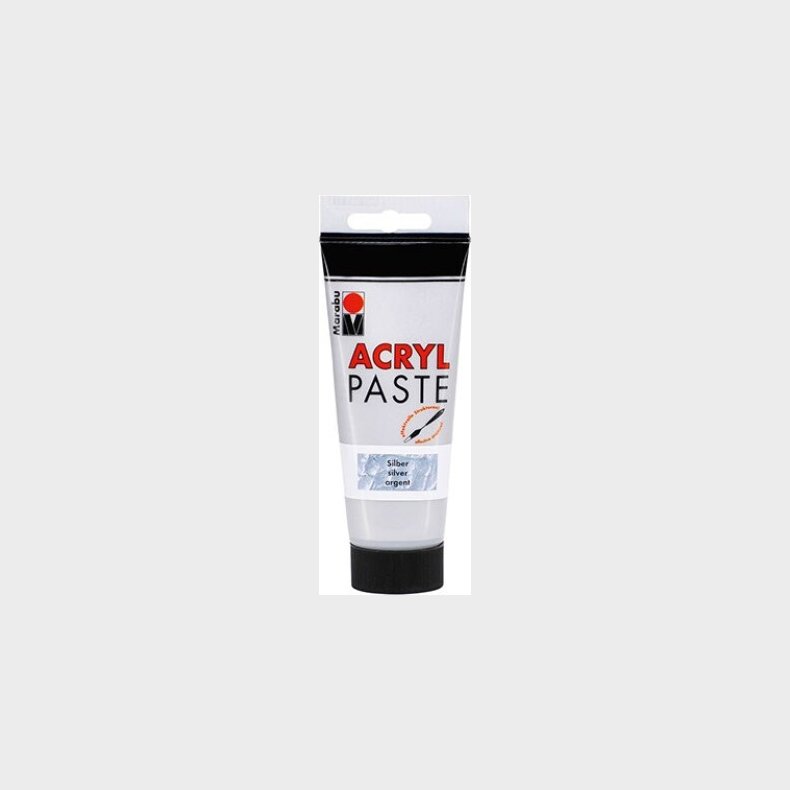 Strukturpasta Akryl - Acryl Paste - Slv - 100 Ml - Marabu