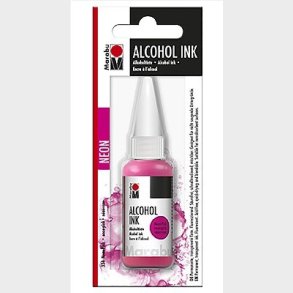 Marabu - Alcohol Ink - 20 Ml - Neon Pink 334