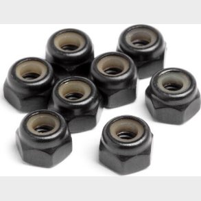 M4 Nylon Nut (8pcs) - Mv22030 - Maverick Rc