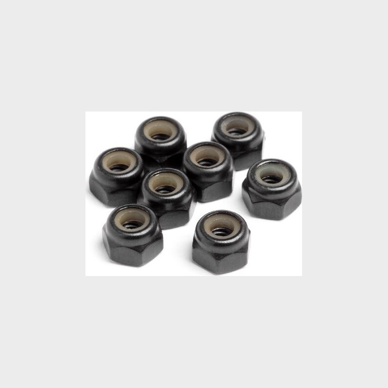 M4 Nylon Nut (8pcs) - Mv22030 - Maverick Rc