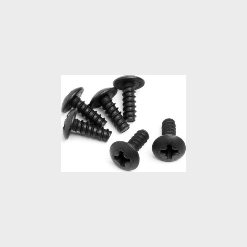Round Head Screw M3x8mm (6pcs) - Mv22046 - Maverick Rc