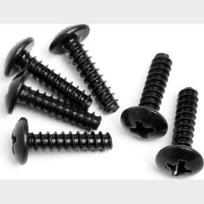 Round Head Screw M3x12mm (6pcs) - Mv22048 - Maverick Rc