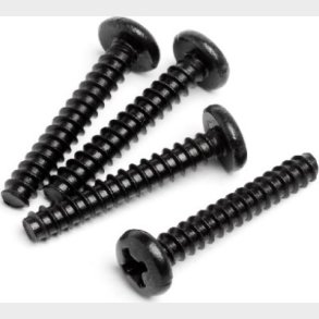 Round Head Screw M3x18 (4pcs) - Mv22049 - Maverick Rc