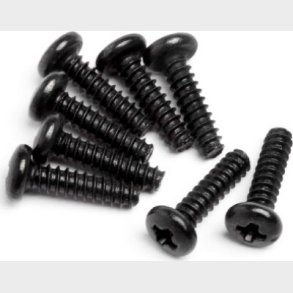 Round Head Screw M2x8mm (8pcs) - Mv22050 - Maverick Rc