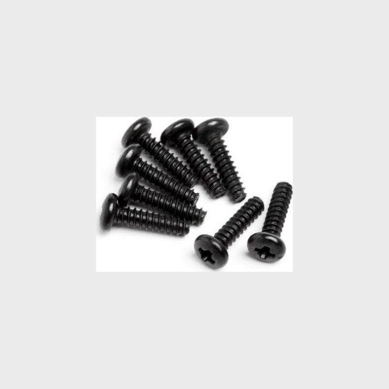 Round Head Screw M2x8mm (8pcs) - Mv22050 - Maverick Rc