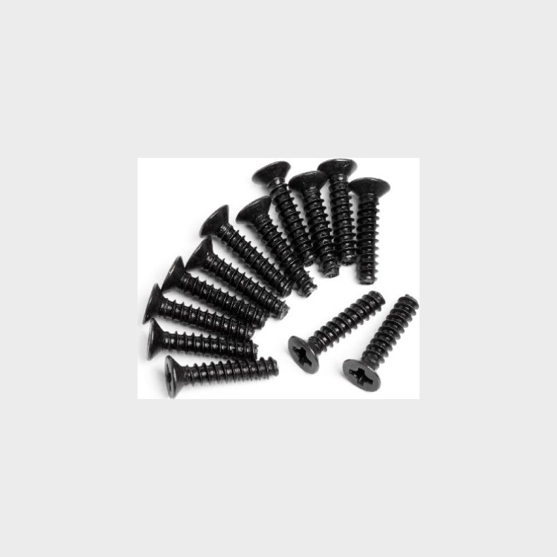 Countersunk Cross Head Self-tapscrew M3x14mm 13pcs - Mv22053 - Maverick Rc