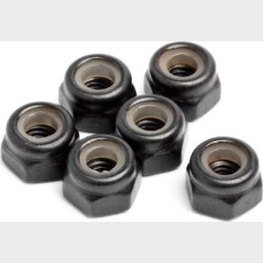 M3 Nylon Locknut (6pcs) - Mv22062 - Maverick Rc