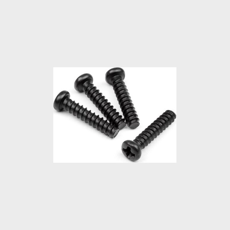 Ball Head Self-tapping Screw 2.6x12mm (4pcs) - Mv22427 - Maverick Rc