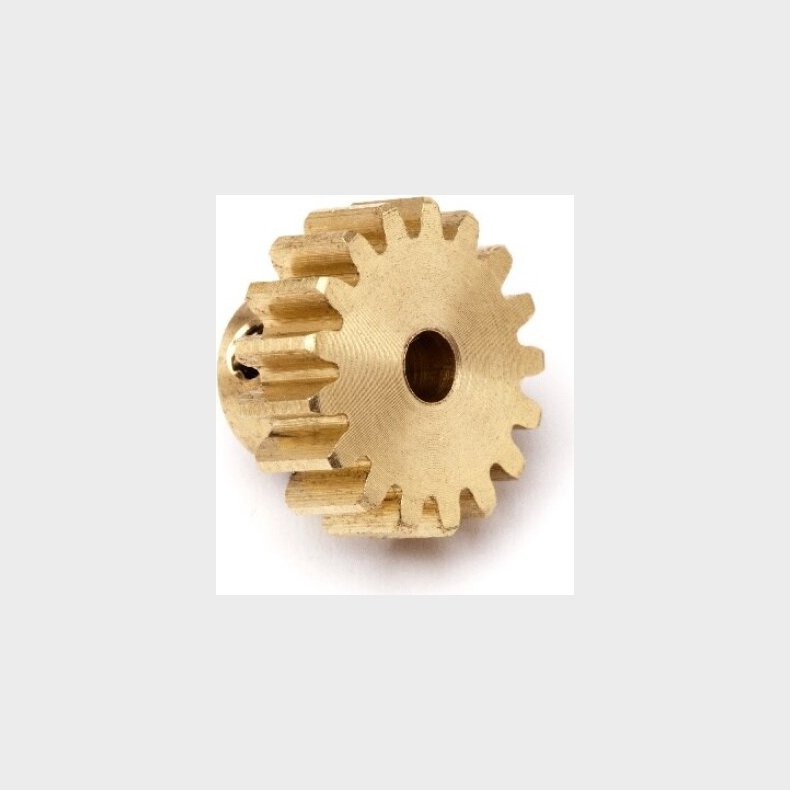 17t Brass Pinion Gear (0.8 M / 32dp 3.175 Shaft) - Mv22693 - Maverick Rc