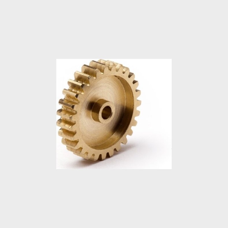 27t Brass Pinion Gear (0.8 M / 32dp 3.175 Shaft) - Mv22703 - Maverick Rc