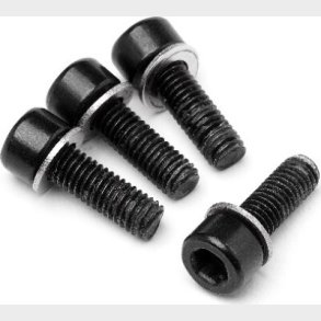 Cap Head Screw M5x15mm 4 Pcs Me - 243 (blackout) - Mv24151 - Maverick Rc