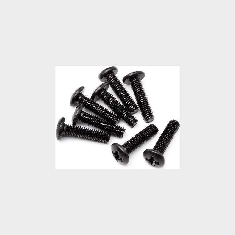 Button Head Screw M3x12 (8pcs) - Mv25035 - Maverick Rc