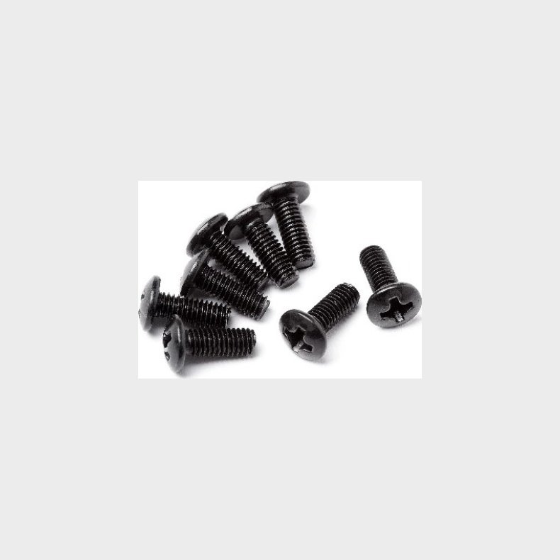 Button Head Screw M3x8 (8pcs) - Mv25037 - Maverick Rc