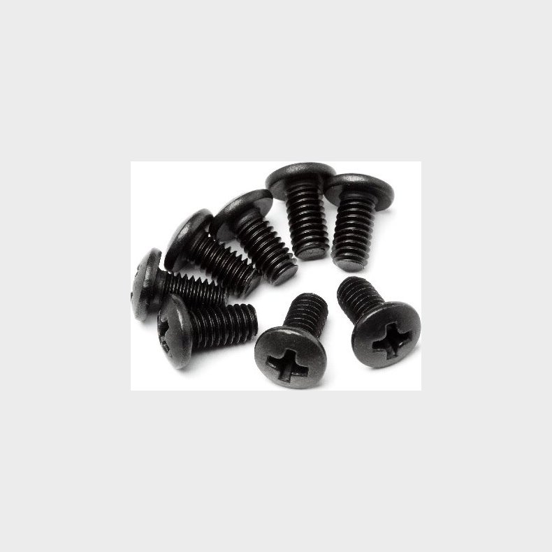 Button Head Screw M4x8 (8pcs) - Mv25038 - Maverick Rc