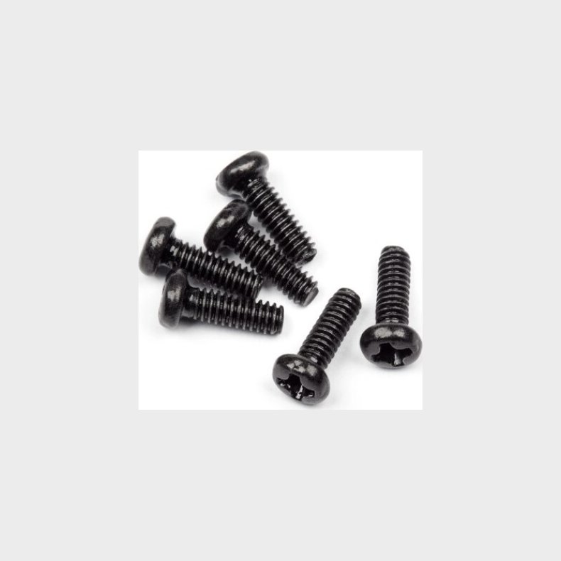 Cap Head Screw M2 X 6mm 6pcs - Mv28038 - Maverick Rc