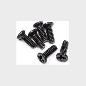 Flat Head Screw M2 X 6mm 6pcs - Mv28105 - Maverick Rc