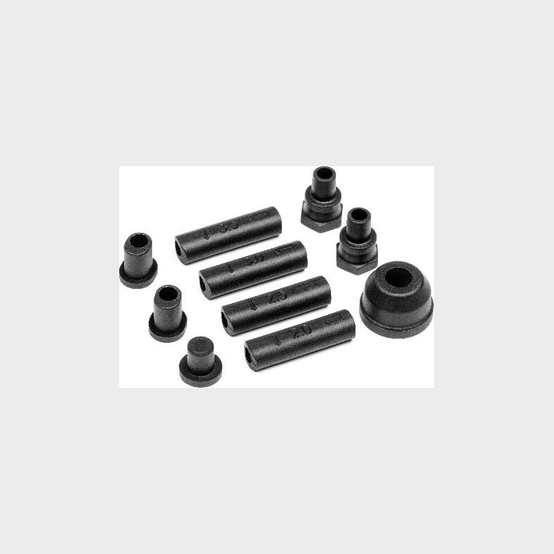 Suspension Pin Mount /rear Hub Inserts &amp; Shock Mts - Mv29037 - Maverick Rc