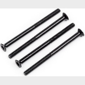 Flat Head Screw Shaft M3x20x45 4pcs (hex) - Mv29084 - Maverick Rc