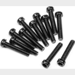 Cap Head Screw M2x10mm (12pcs) - Mv29101 - Maverick Rc
