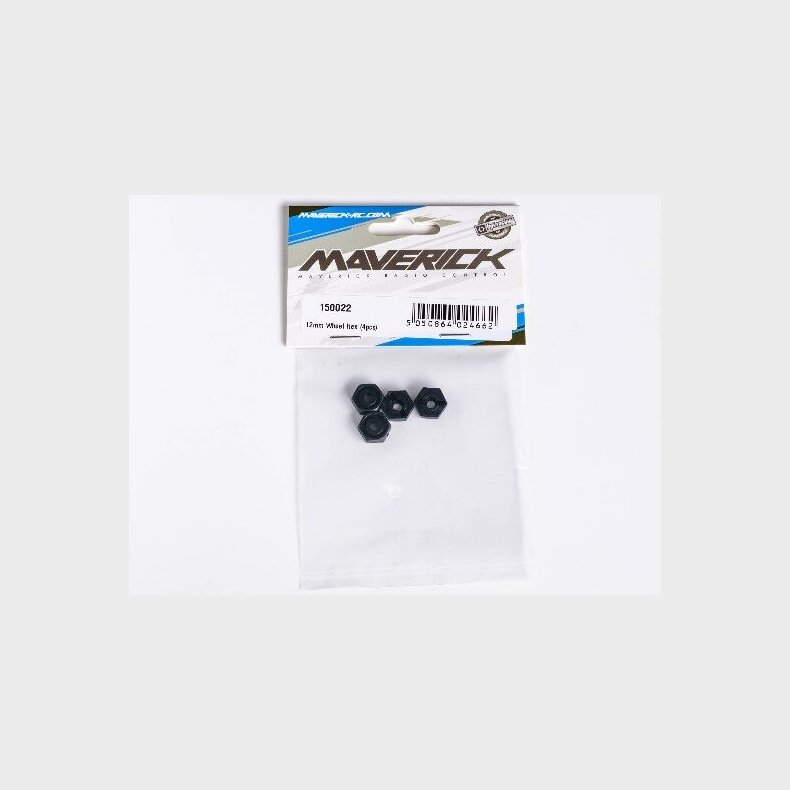 12mm Wheel Hex (4pcs) - Mv150022 - Maverick Rc