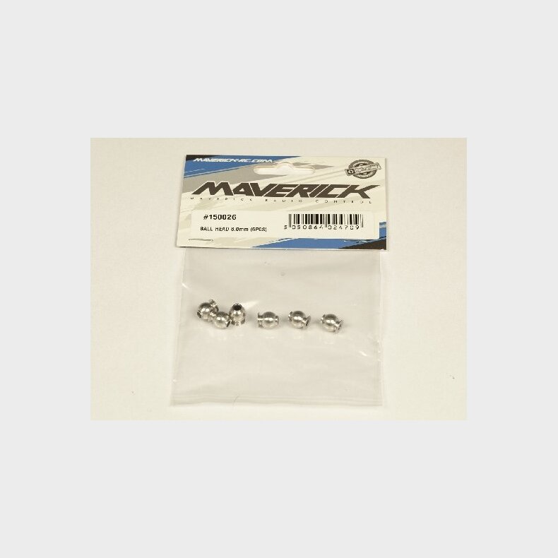 Ball Head 8.0mm (6pcs) - Mv150026 - Maverick Rc