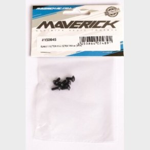 Flanged Button Head Screw 3x8mm (6pcs) - Mv150045 - Maverick Rc