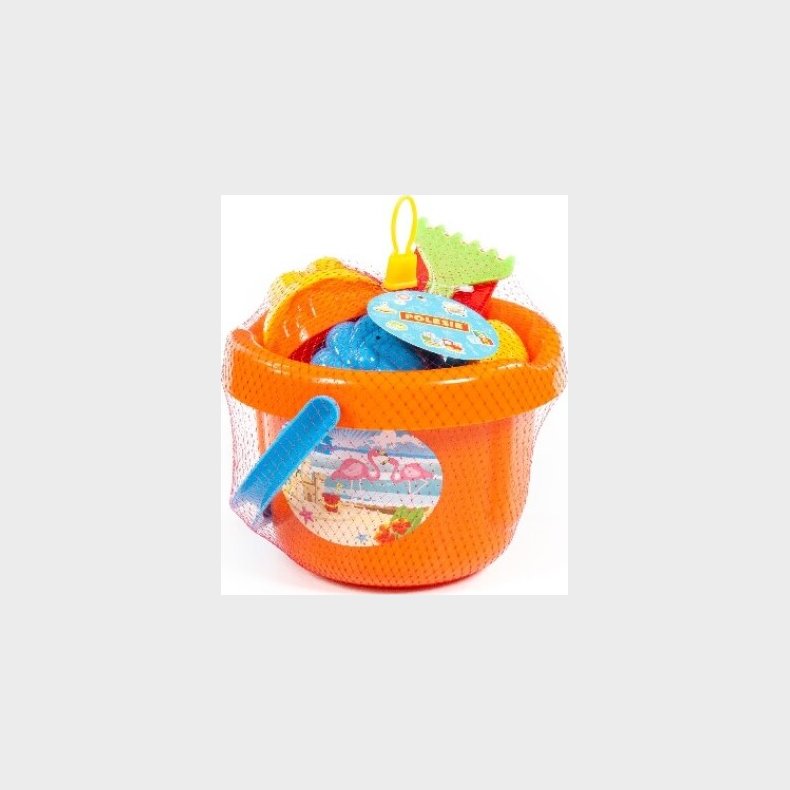 Sandlegetj Til Brn - Sandst Med Spand - 9 Dele - Polesie