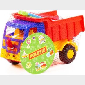 Legetjs Lastbil Med Skovl Og Rive - Polesie - Assorteret