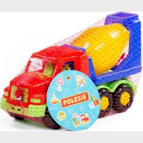 Legetjs Lastbil Med Cementblander - Polesie - Assorteret