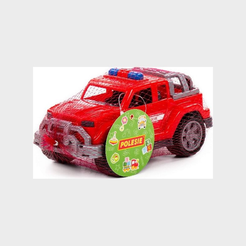 Legetjs Brandbil Jeep - Rd - Polesie