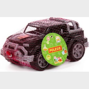 Legetjsbil Jeep - Sort - Polesie