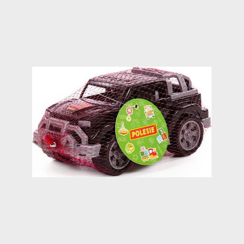 Legetjsbil Jeep - Sort - Polesie