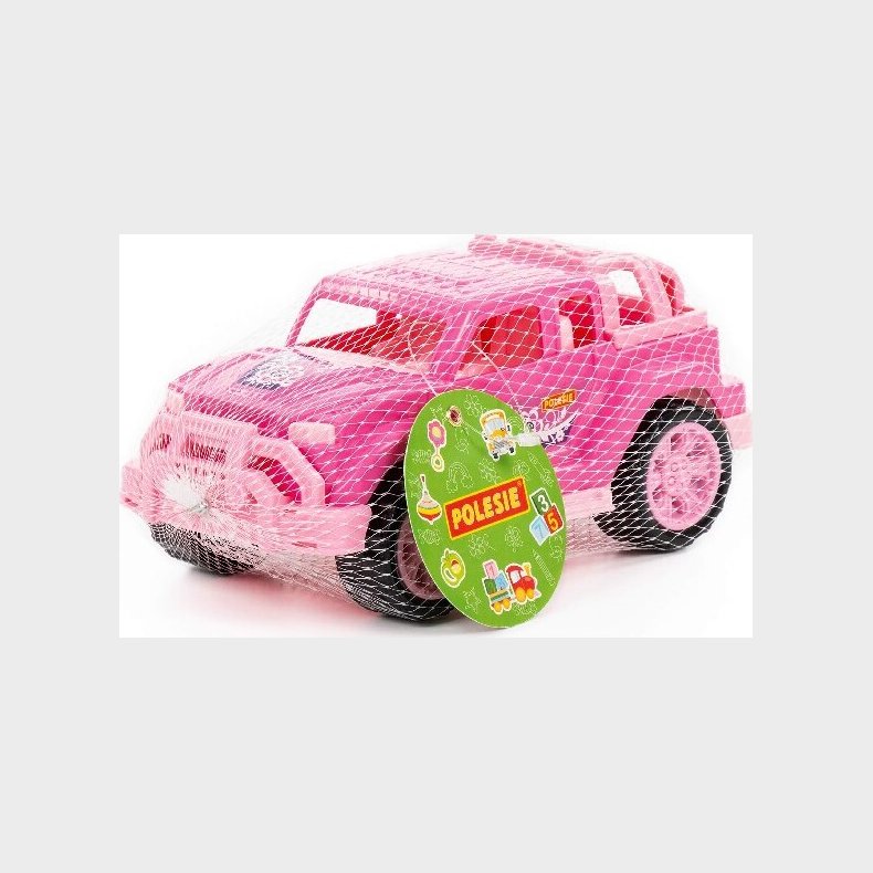 Legetjsbil Jeep - Pink - Polesie