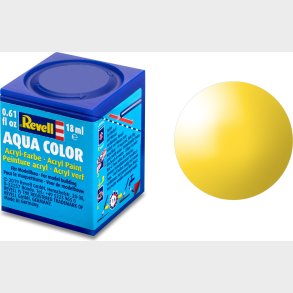 Revell - Maling - Aqua Color Gloss Yellow Acrylic - Ral 1018 - 18 Ml - 36112
